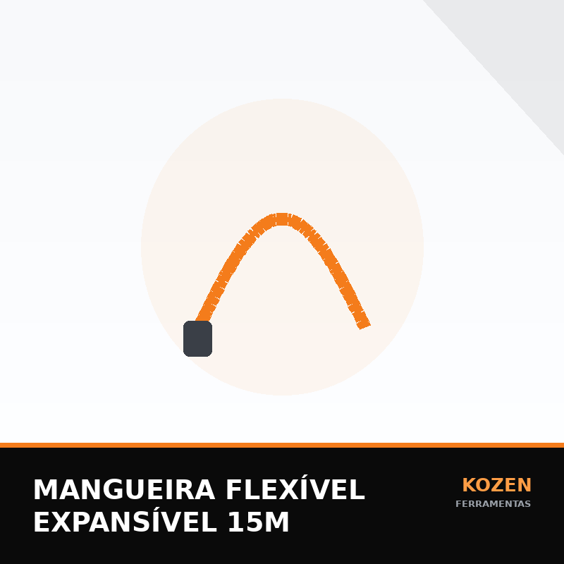 Mangueira Flexível Expansível 15m